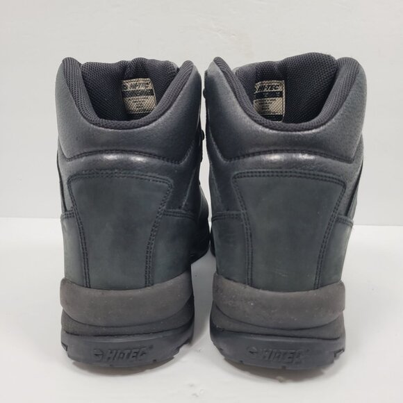 Hi-Tec Altitude IV Men's Waterproof Black Leather Boots US Size 12 - Picture 4 of 8